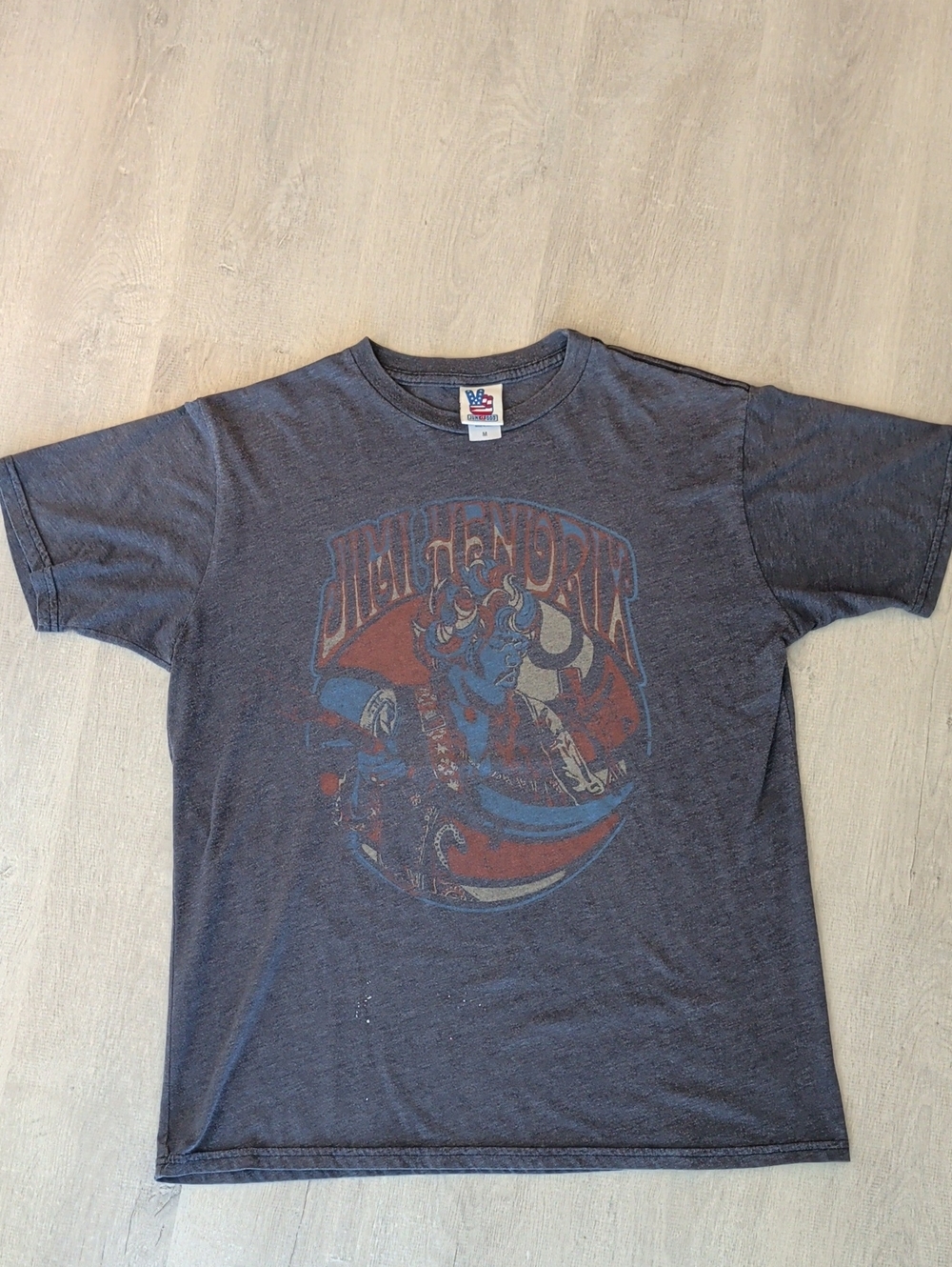 Jimi Hendrix Graphic Tee By Junk Food - Medium
